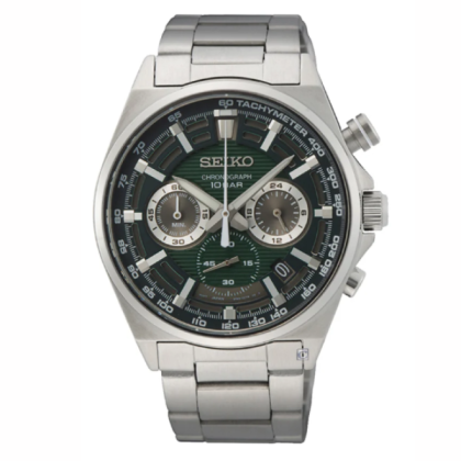 Seiko SSB405P1 Chronograph Conceptual Green Dial Analog Men Watch